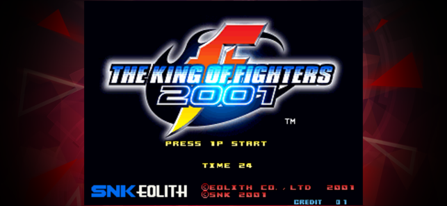 拳皇2001 KOF 2001 ACA NEOGEO